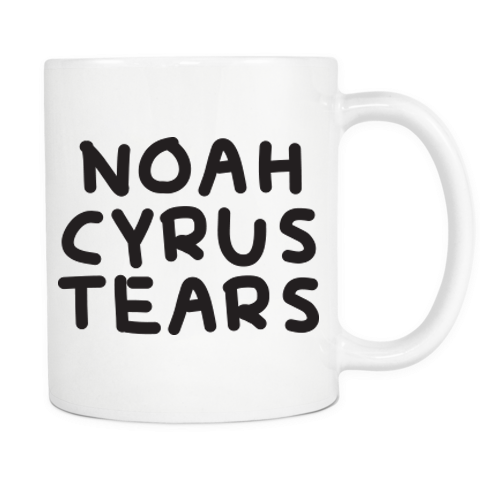 NOAH CYRUS TEARS MUG