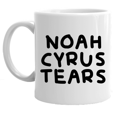 NOAH CYRUS TEARS MUG