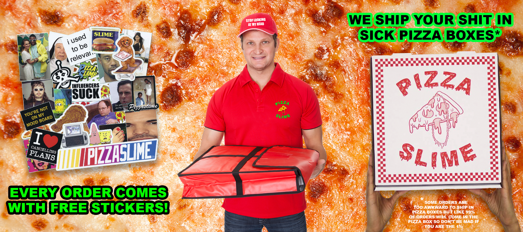 Slime discount pizza sweatpants