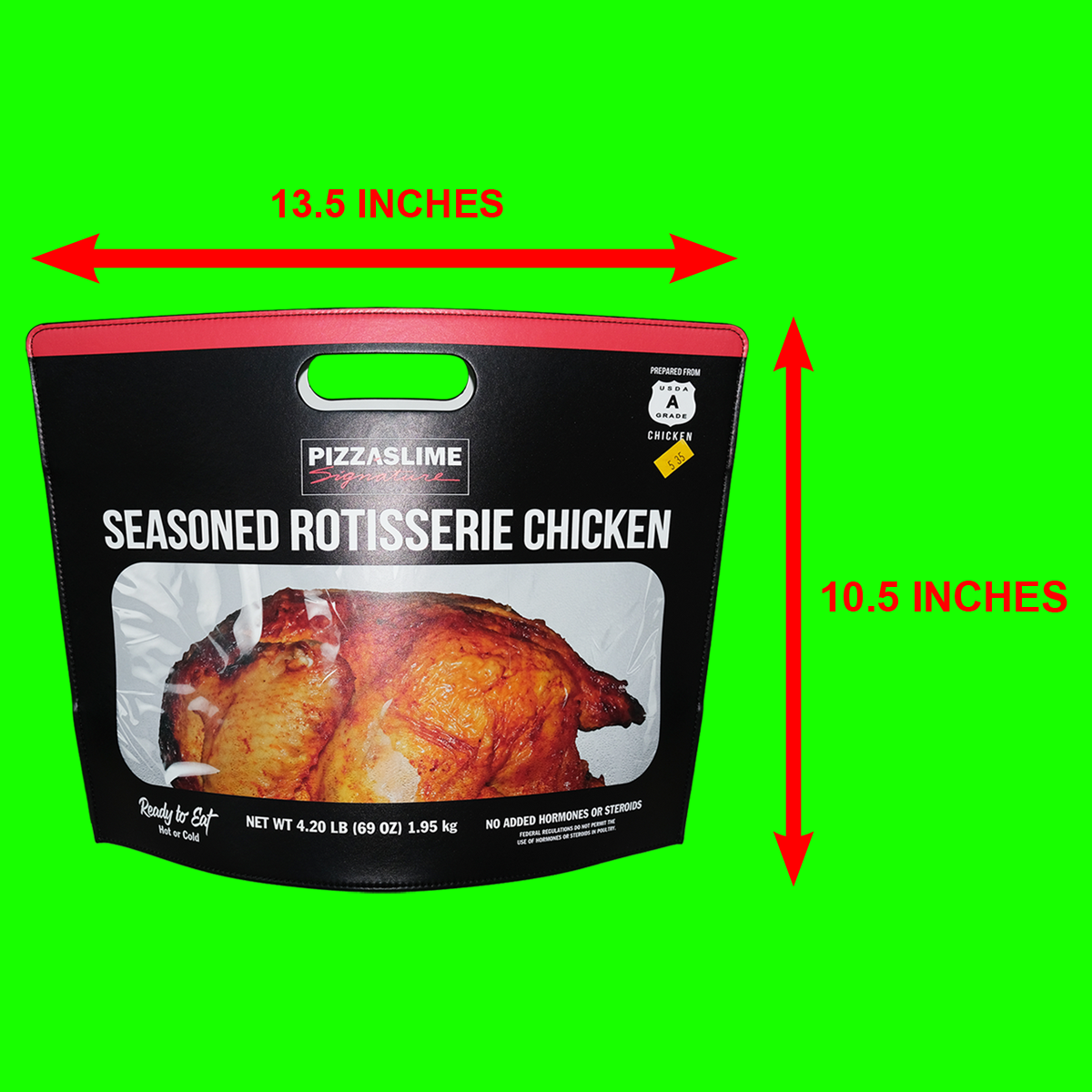 The Pizzaslime Signature Rotisserie Chicken BAG