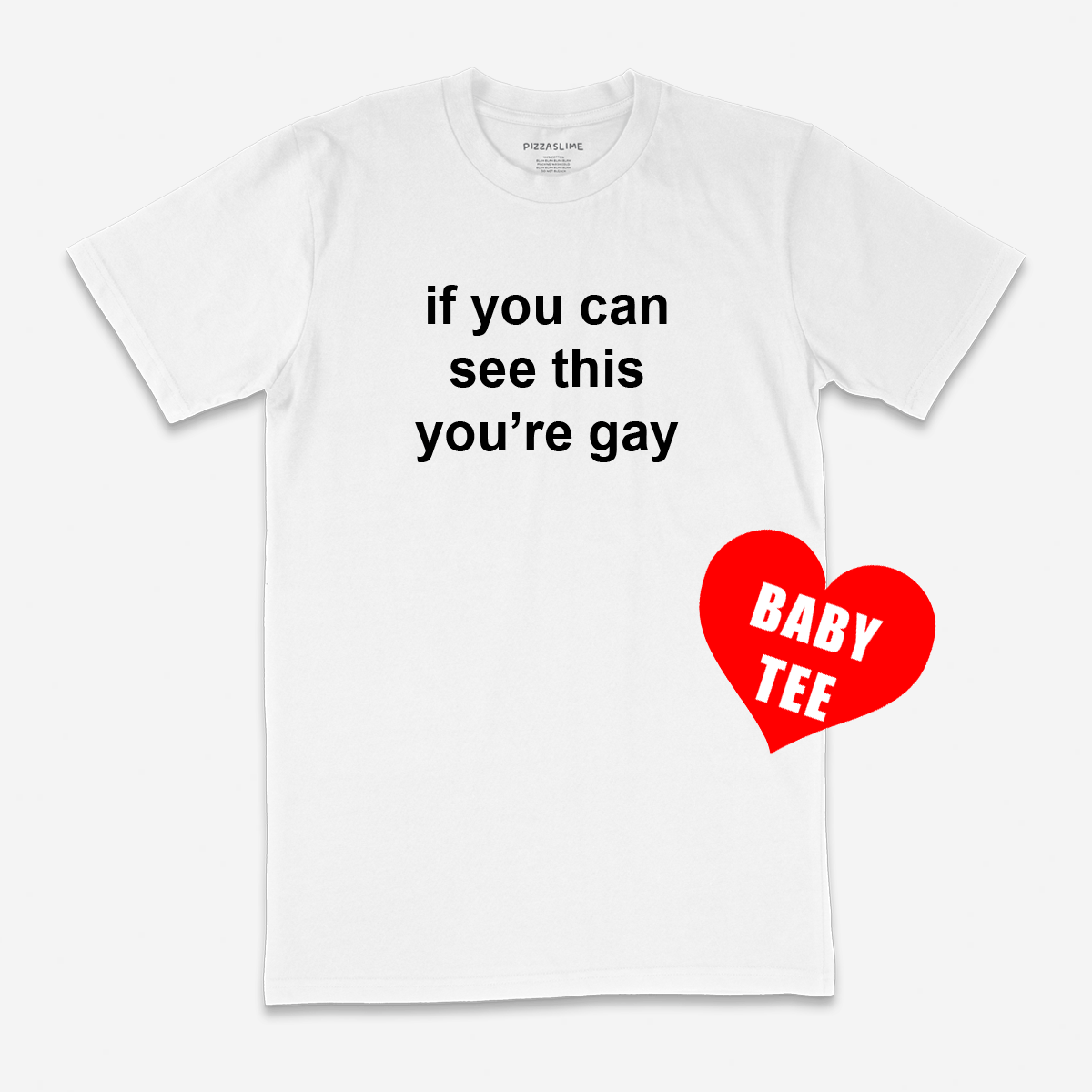 If You Can See This You're Gay ( Baby Tee )