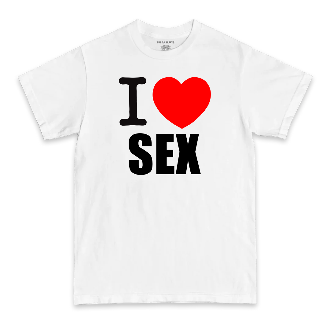 I Love Sex (BLACK & WHITE T-shirt)