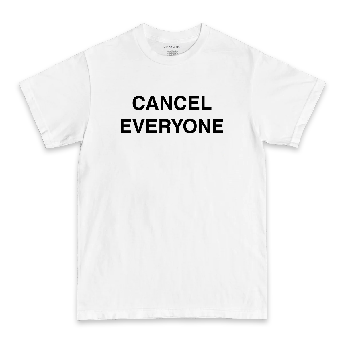 Cancel Everyone T-Shirt (BLACK & WHITE SHIRT)