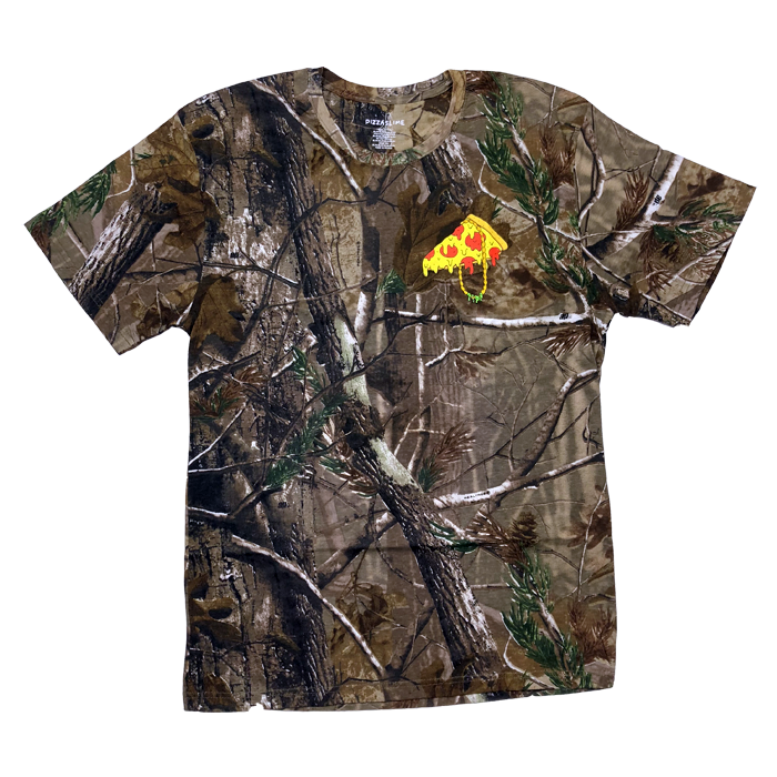 Pizzaslime Gang T-Shirt [REAL TREE CAMO]
