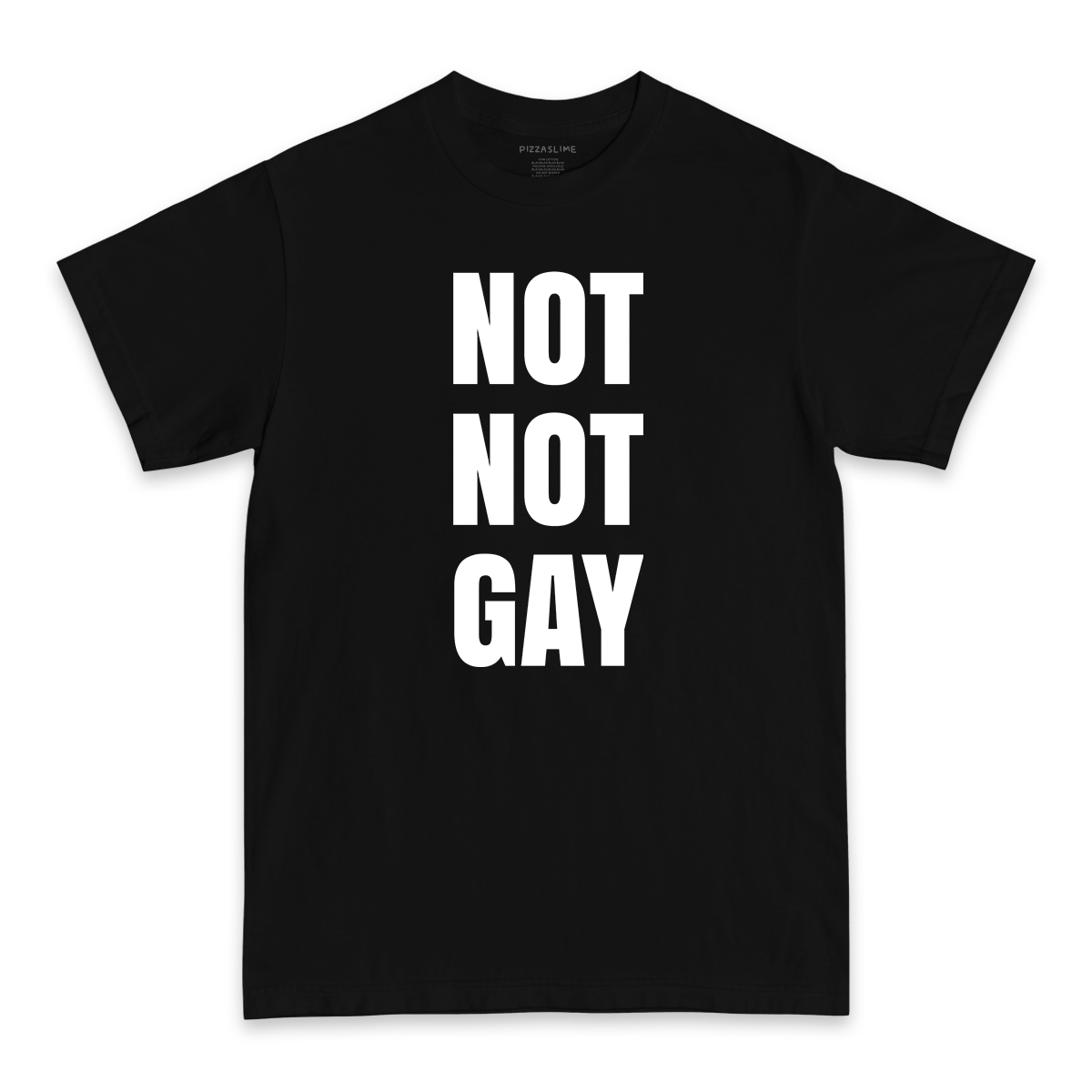 Diplo x Pizzaslime "Not Not Gay" (black)