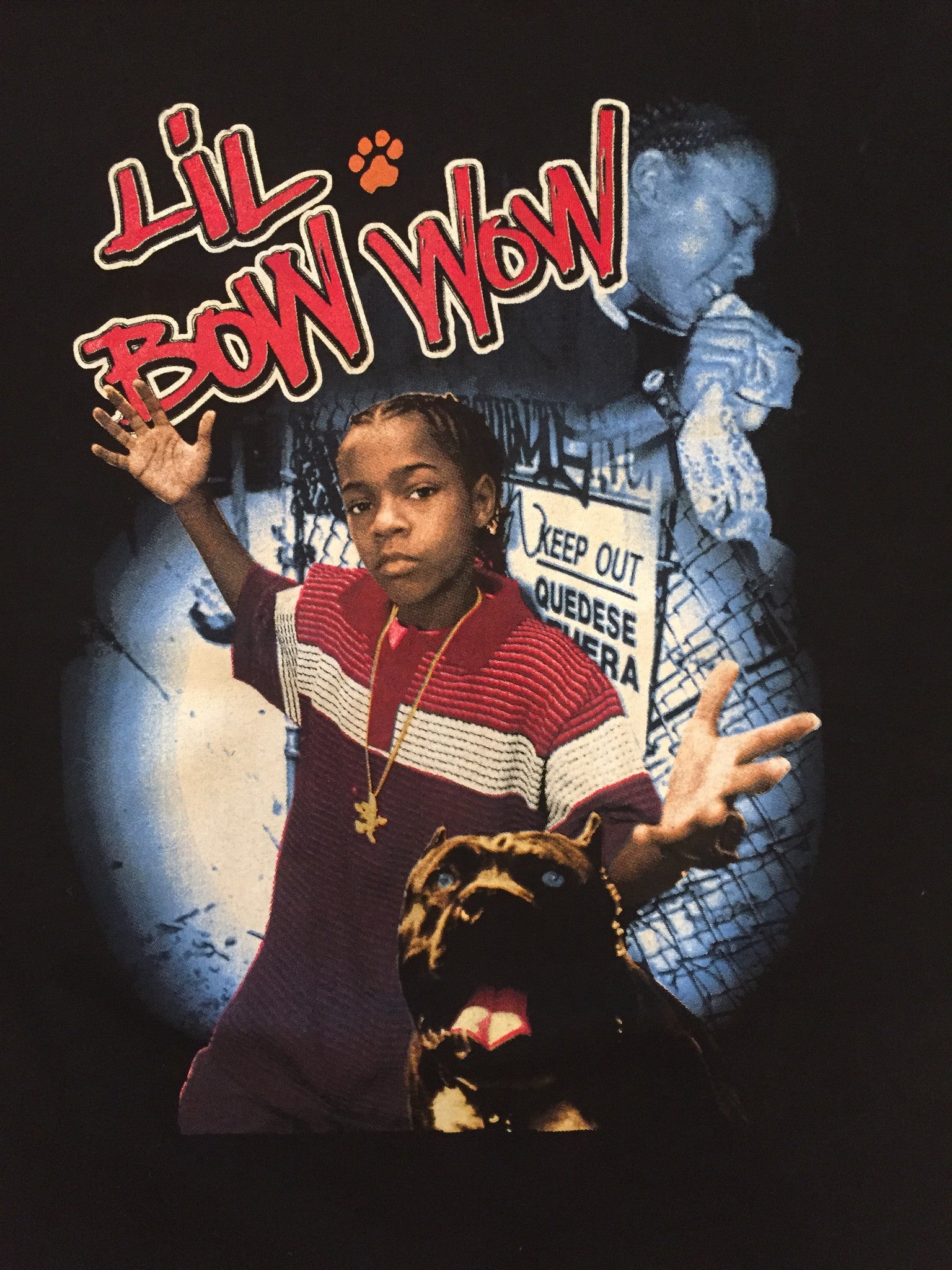 Real Vintage Lil' Bow Wow Bootleg T-Shirt (NEVER WORN)