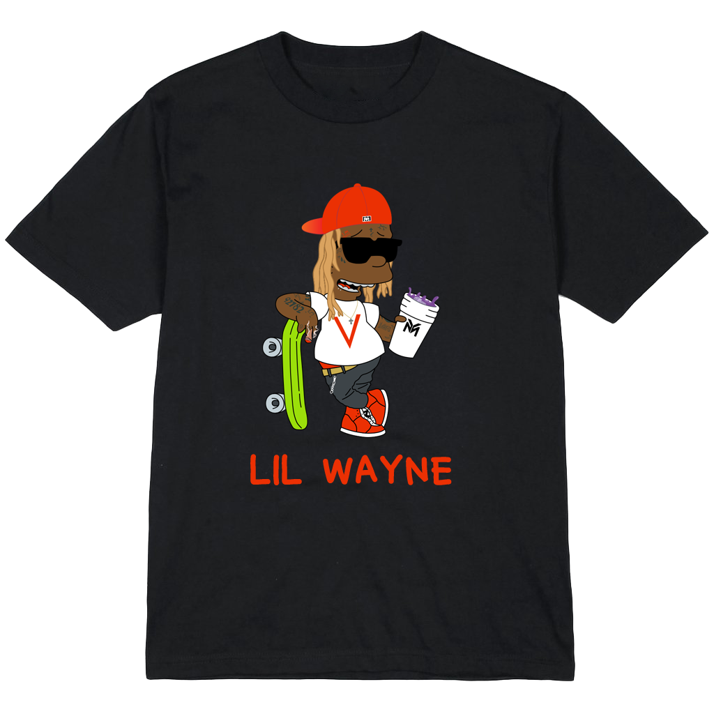 ALMOST OFFICIAL LIL WAYNE T-SHIRT (black)