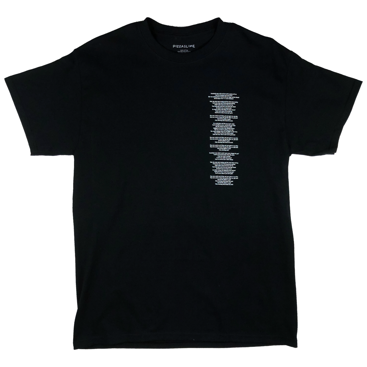 極美品 PLEASURES x PIZZASLIME プレジャーズ ピザスライム 半袖Ｔシャツ グリーン コットン サイズXL 中古 4c076144 Mostly Everything – PIZZASLIME