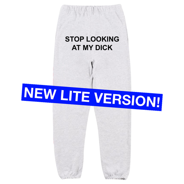 Champion sweatpants stop looking at shop my