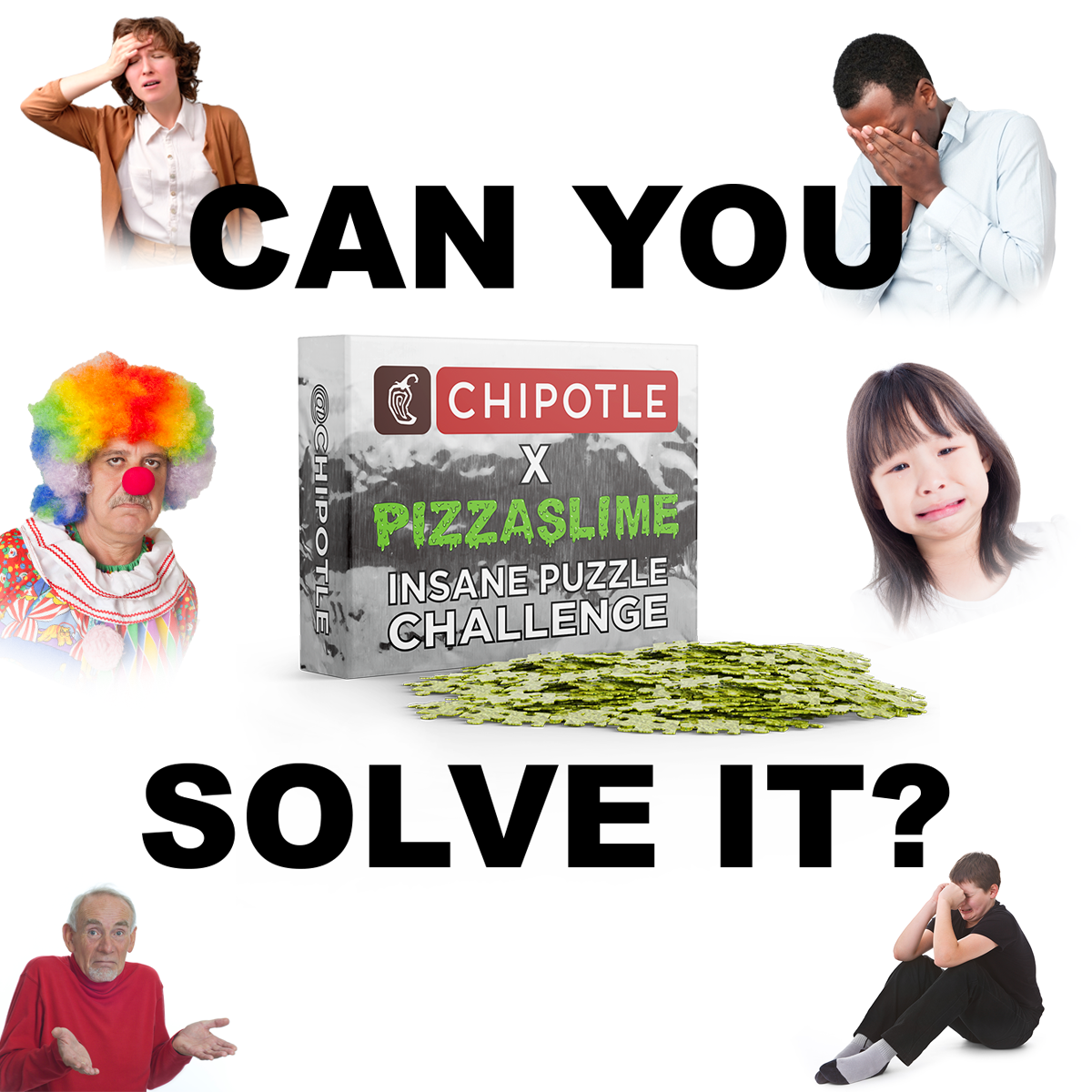 Chipotle x Pizzaslime IMPOSSIBLE Puzzle