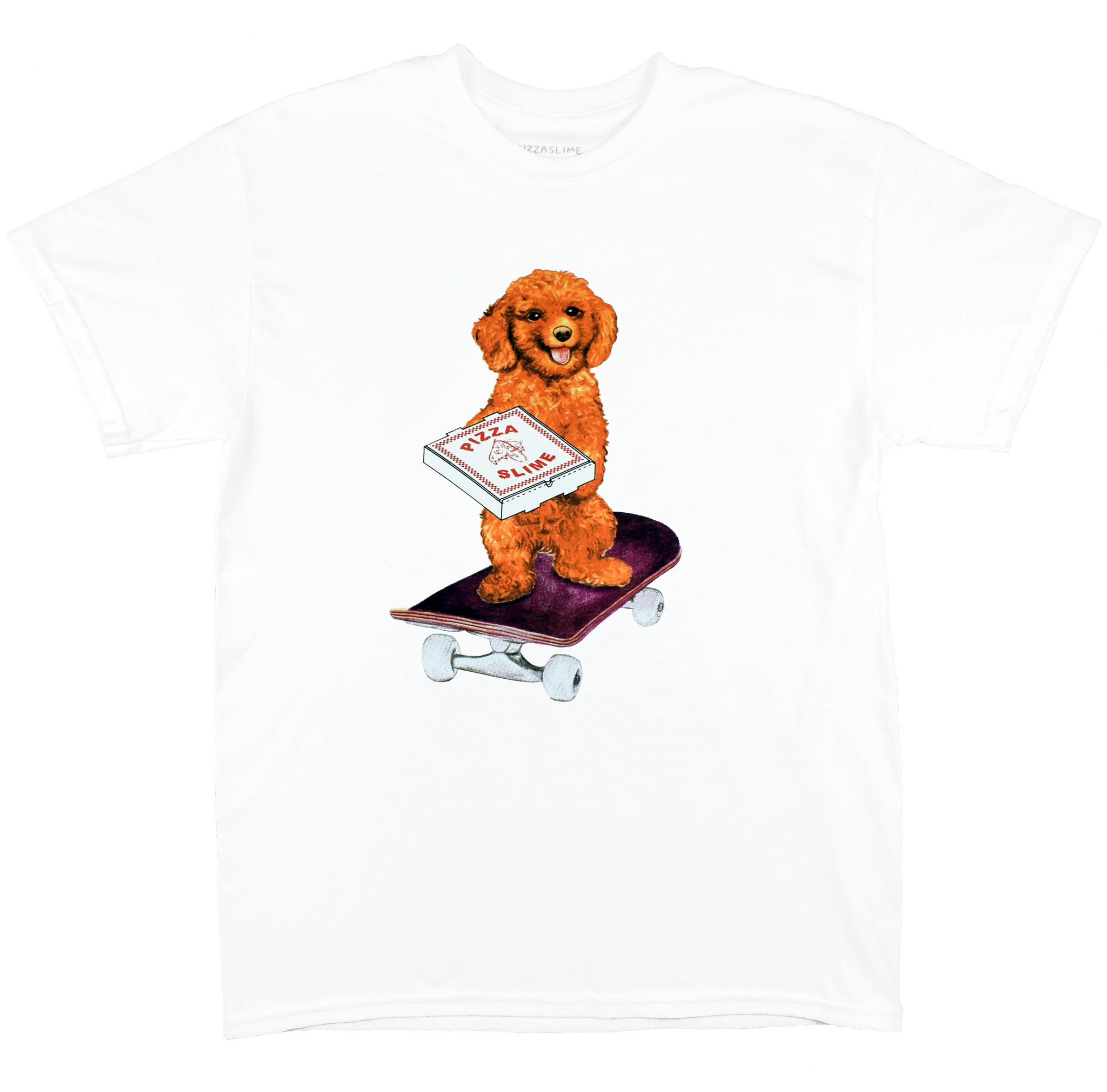 Dog Skate T-Shirt (WHITE)