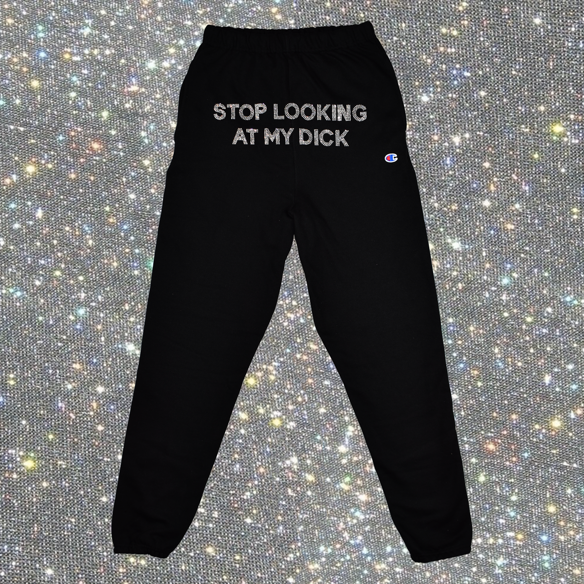 Stop looking at top my d sweatpants cheap