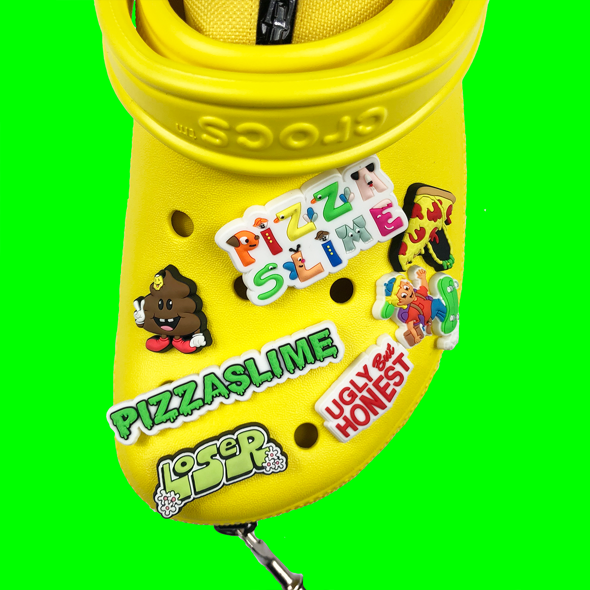 Pizzaslime x Crocs - Yellow Bag